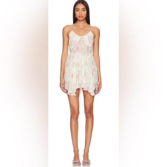 NWT Revolve x LoveShackFancy mini Dress Size: Large - Picture 6 of 10